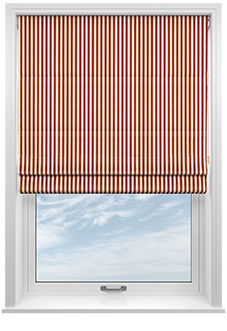 The British Stripe Co. Catherine, Teinbridge No.1 - Roman Blind